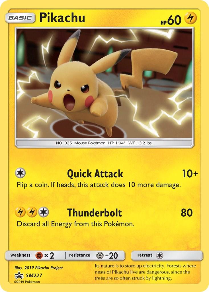Promo Pikachu Pokémon card
