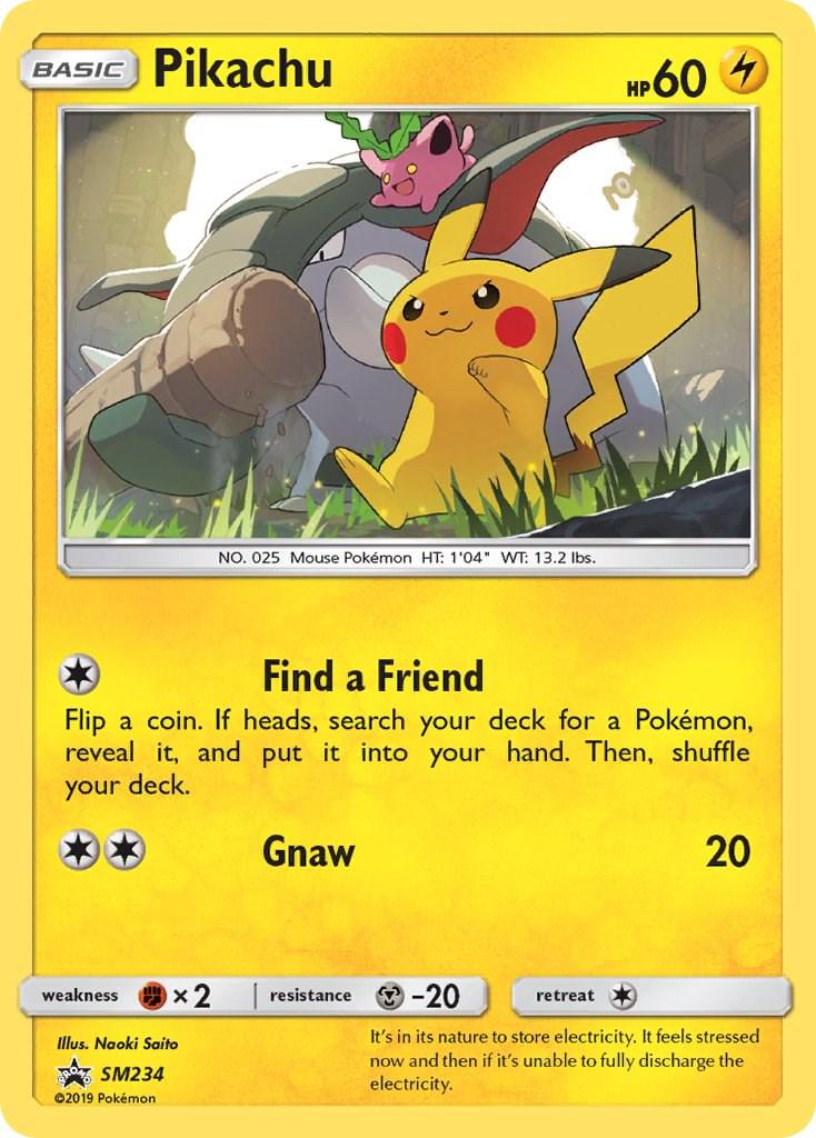 Promo Pikachu Pokémon card