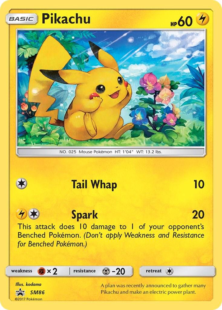 Promo Pikachu Pokémon card