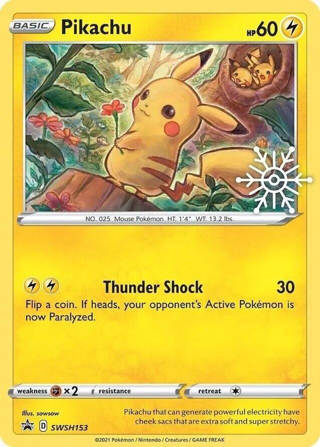 Promo Pikachu [Snowflake-Stamp] Pokémon card