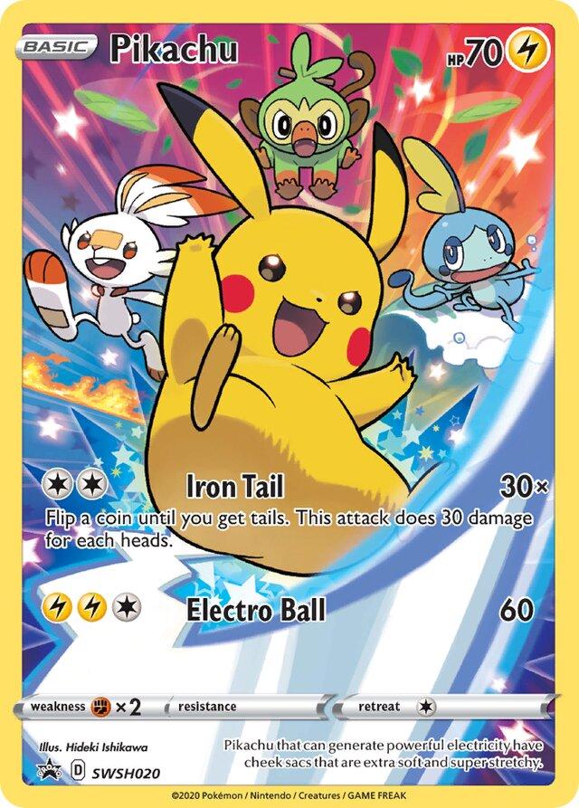 Promo Pikachu Pokémon card
