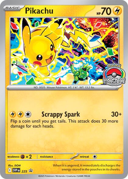 Promo Pikachu [World-Championships] Pokémon card