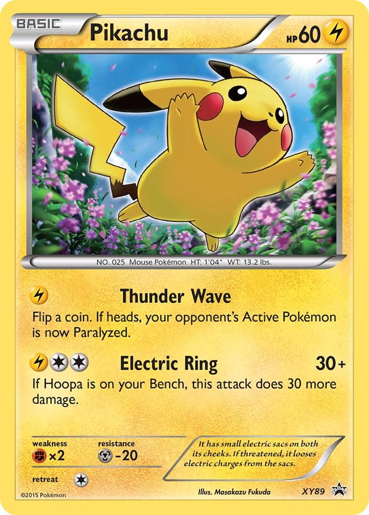 Promo Pikachu Pokémon card