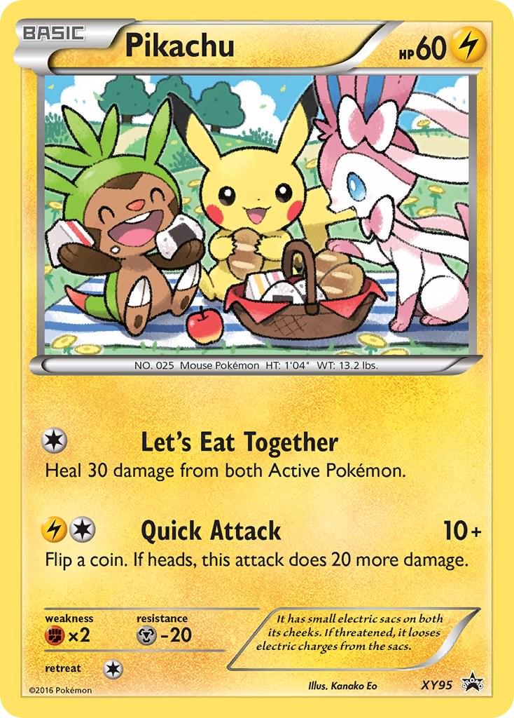Promo Pikachu Pokémon card