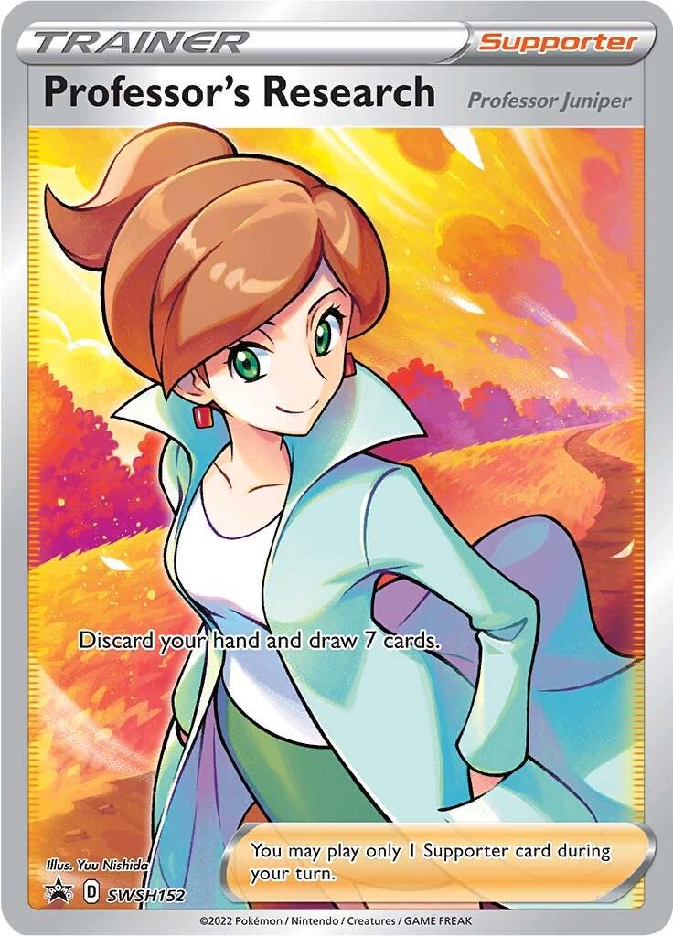 Promo Professor's Research Pokémon card