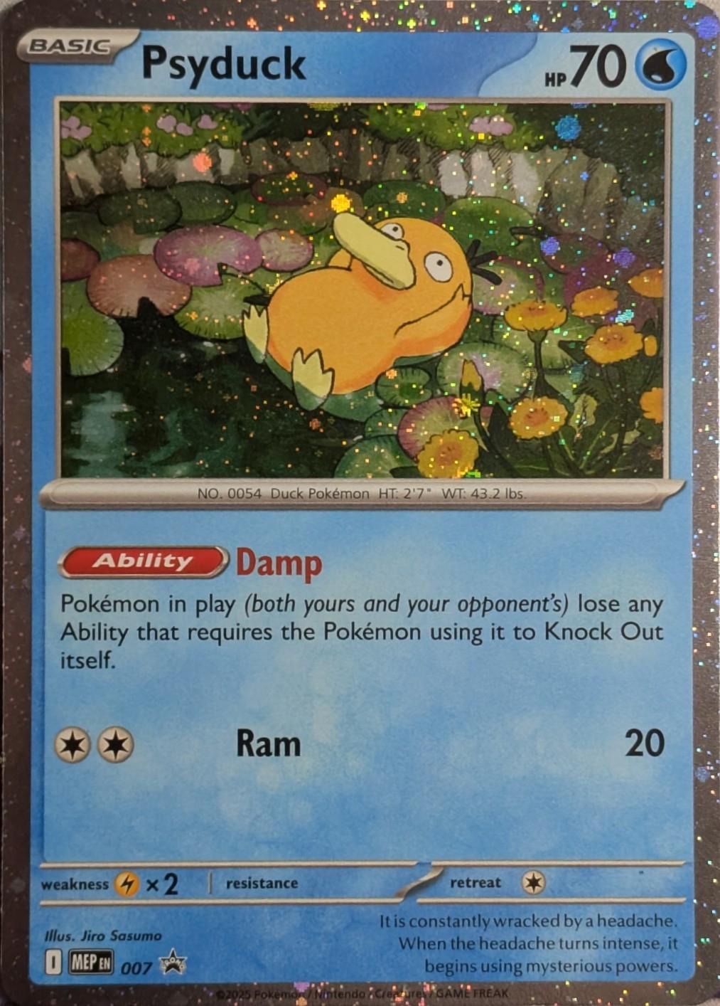 Promo Psyduck [Cosmos-Holo] Pokémon card