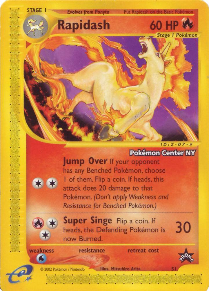Promo Rapidash [Pokemon-Center-Ny] Pokémon card