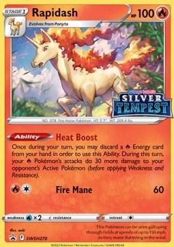 Promo Rapidash Pokémon card