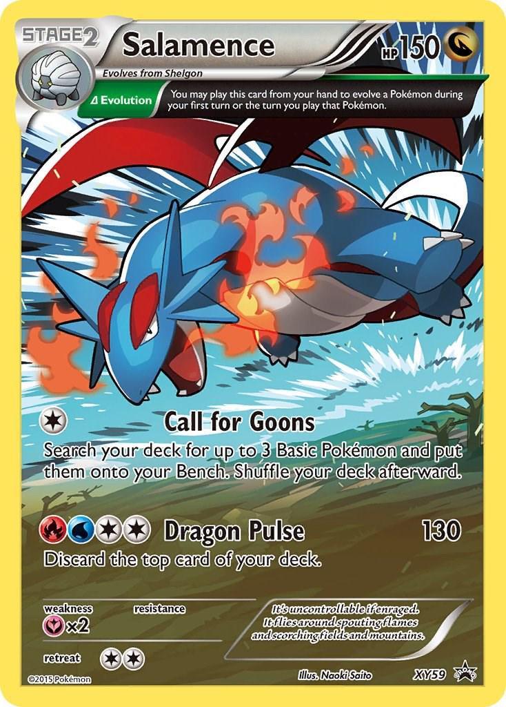 Promo Salamence Pokémon card