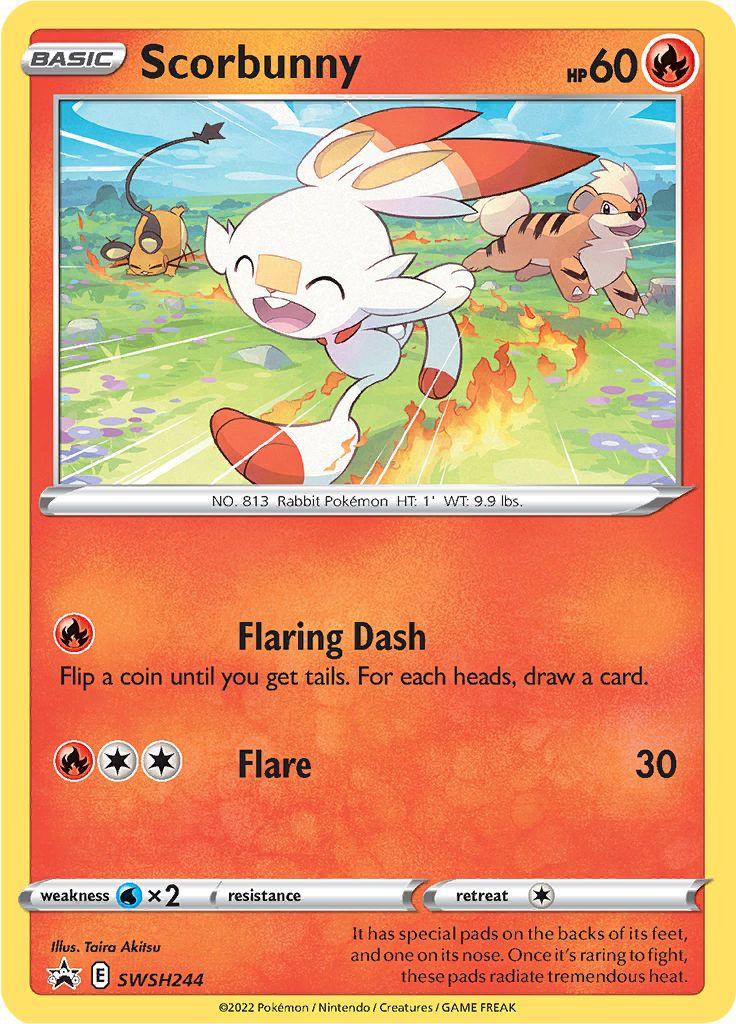 Promo Scorbunny Pokémon card