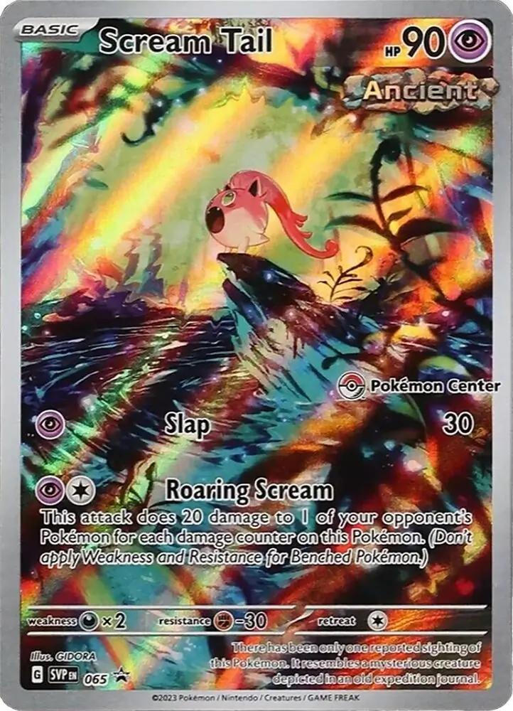 Promo Scream Tail [Pokemon-Center] Pokémon card