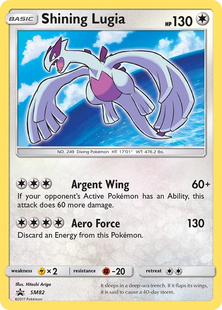 Promo Shining Lugia Pokémon card