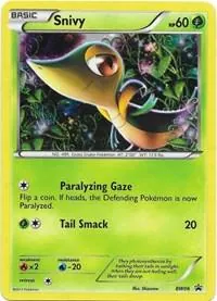 BW Black Star Promos Snivy Pokémon card