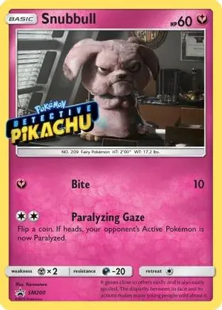 SM Black Star Promos Snubbull [Stamped] Pokémon card