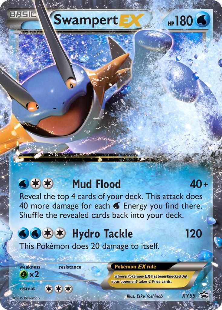 Promo Swampert EX Pokémon card