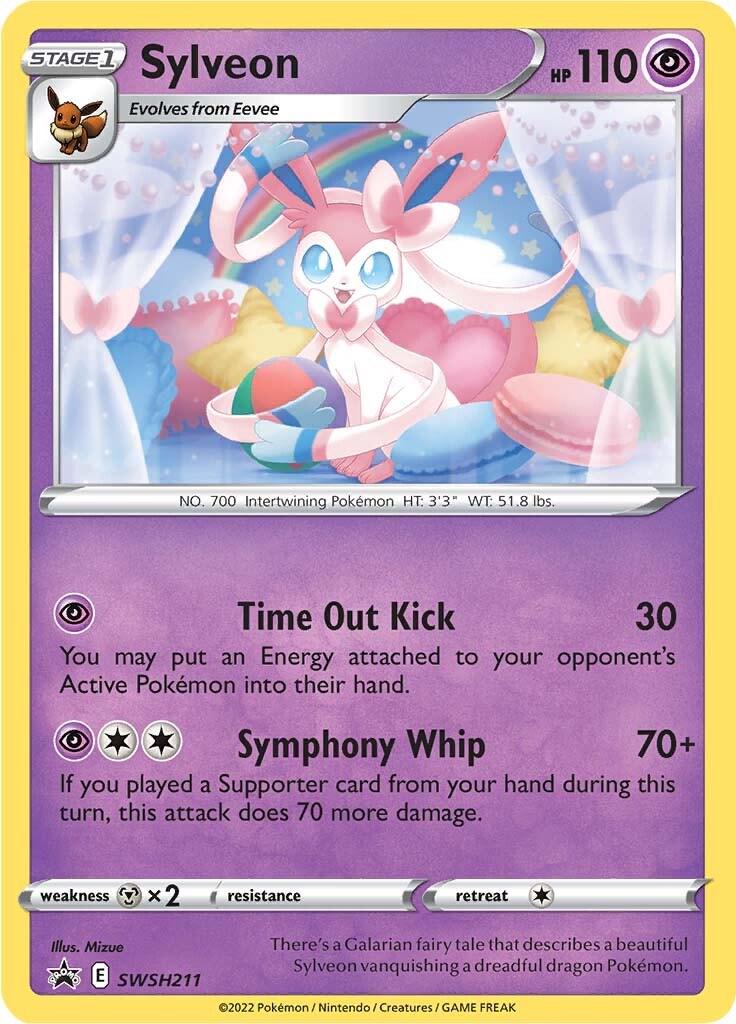 Promo Sylveon Pokémon card