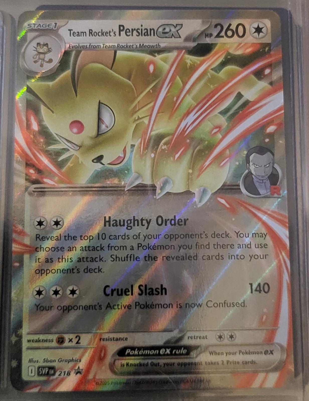 Team Rocket's Persian Ex
