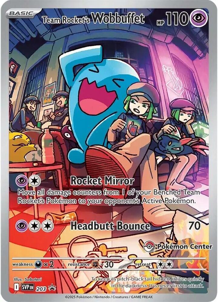 Promo Team Rocket's Wobbuffet [Pokemon-Center] Pokémon card