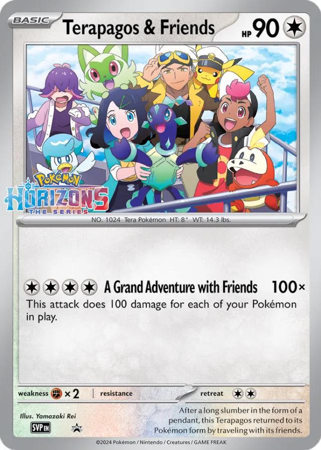 Promo Terapagos & Friends Pokémon card