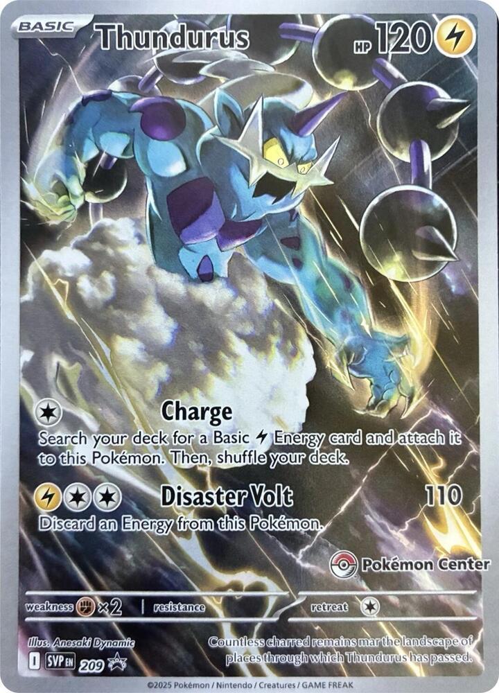 Promo Thundurus [Pokemon-Center] Pokémon card