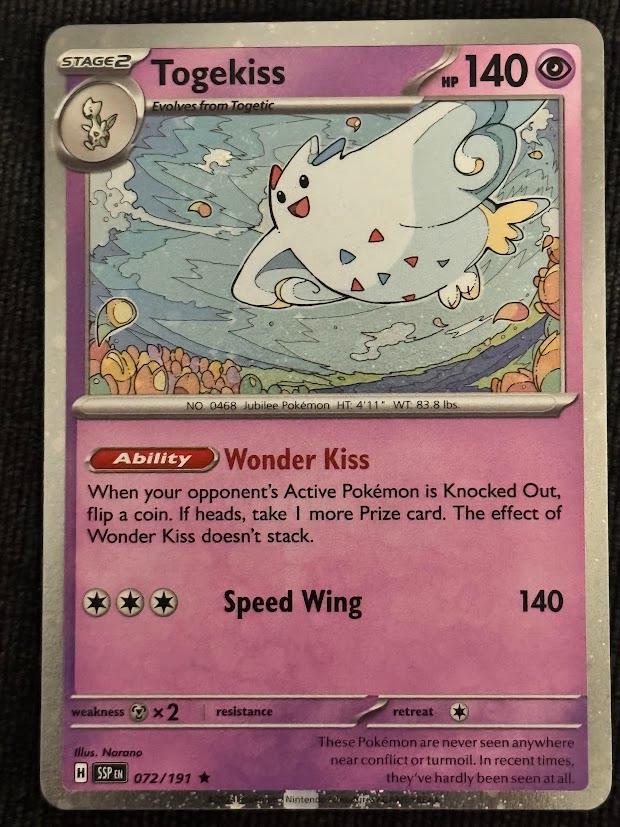 Promo Togekiss [Cosmos] Pokémon card