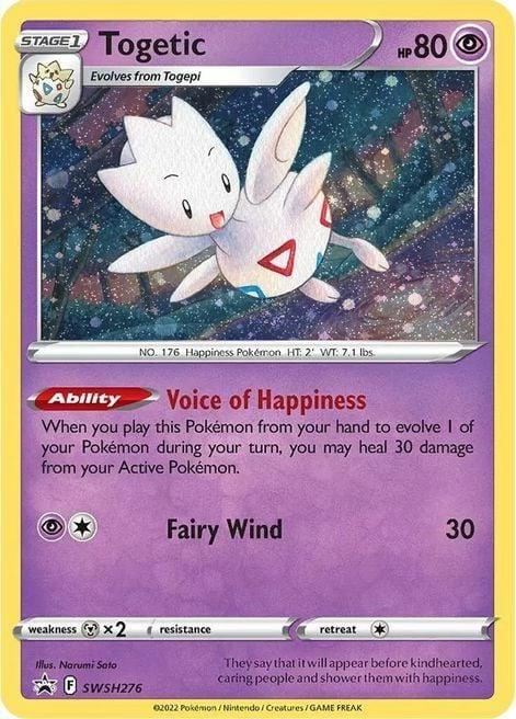 Promo Togetic Pokémon card