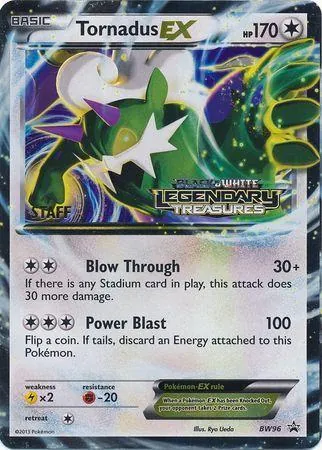 BW Black Star Promos Tornadus EX [Prerelease-Staff] Pokémon card