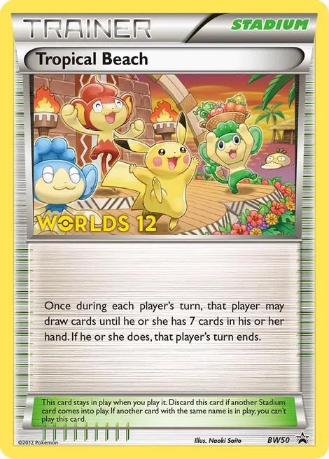 Promo Tropical Beach Pokémon card