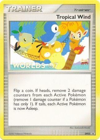 Promo Tropical Wind Pokémon card