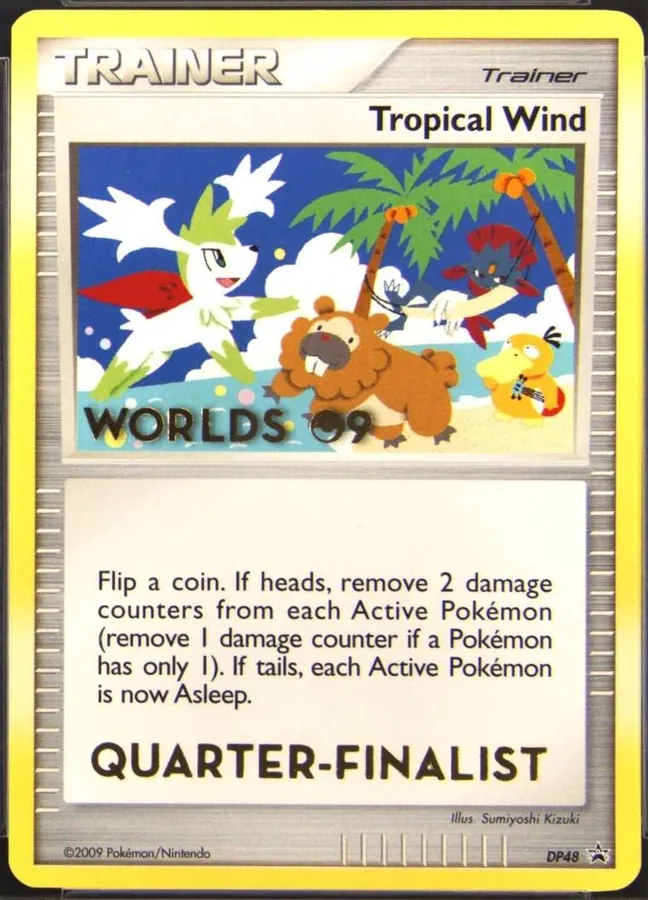 DP Black Star Promos Tropical Wind [Quarter-Finalist] Pokémon card