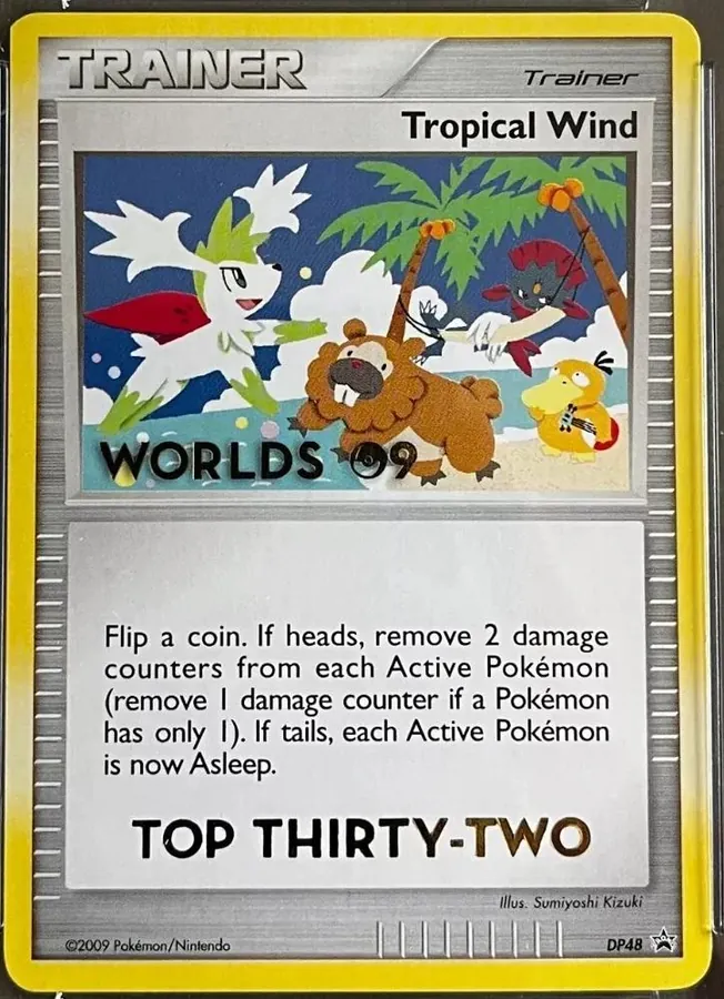 DP Black Star Promos Tropical Wind [Top-Thirty-Two] Pokémon card