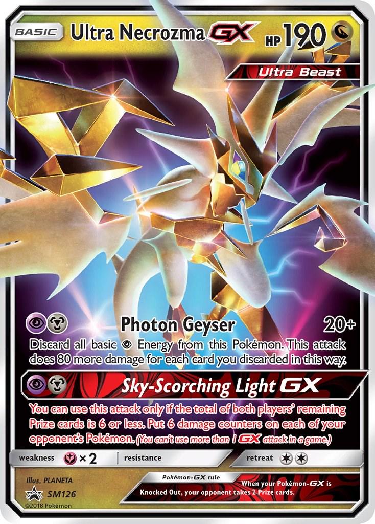 Promo Ultra Necrozma GX Pokémon card
