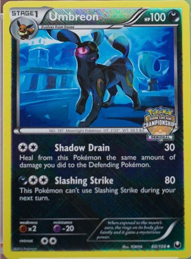 Promo Umbreon [Regional-Champion] Pokémon card