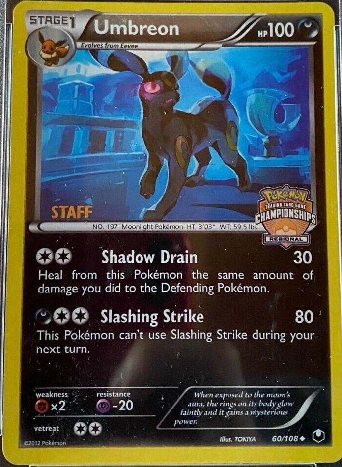 Promo Umbreon [Regional-Championship-Staff] Pokémon card