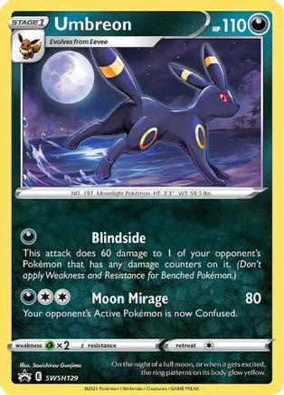 Promo Umbreon Pokémon card