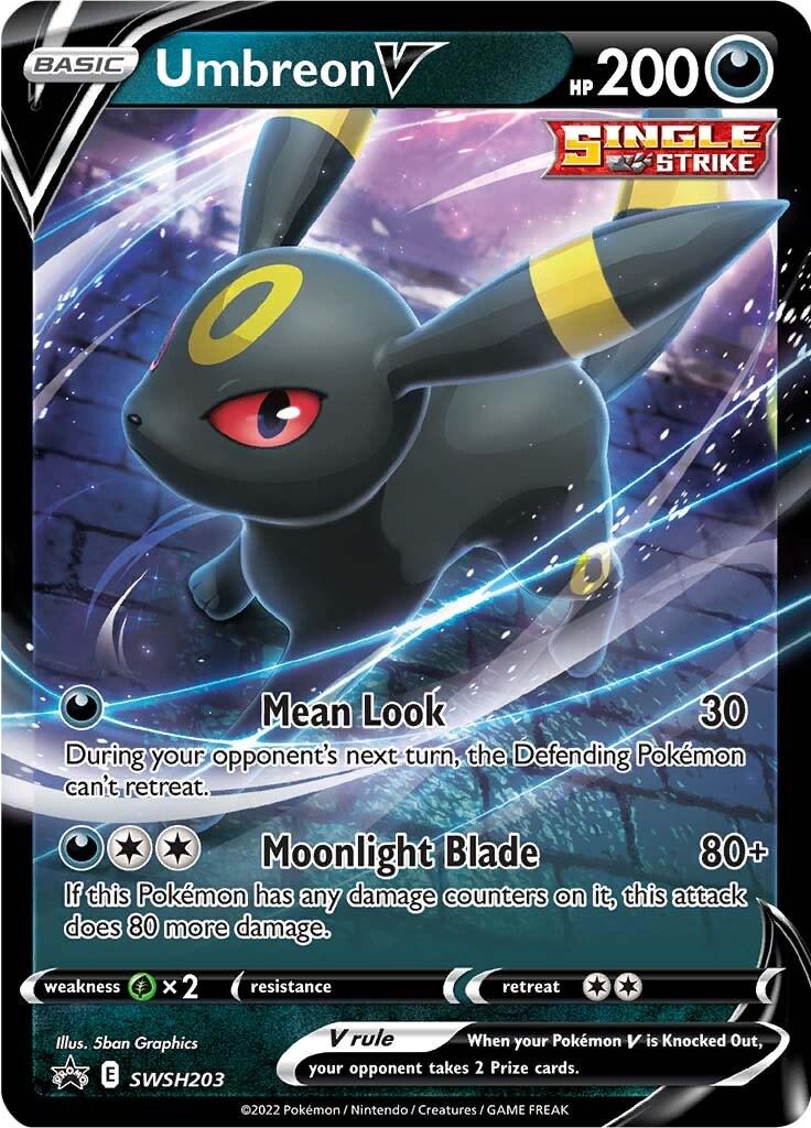 Promo Umbreon V Pokémon card