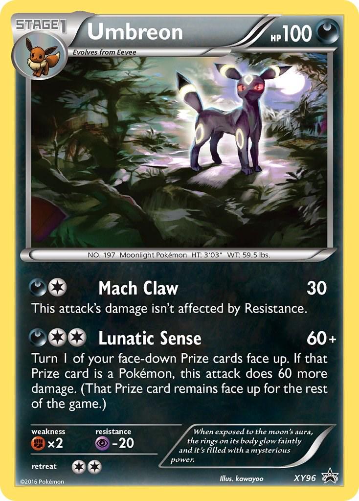 Promo Umbreon Pokémon card