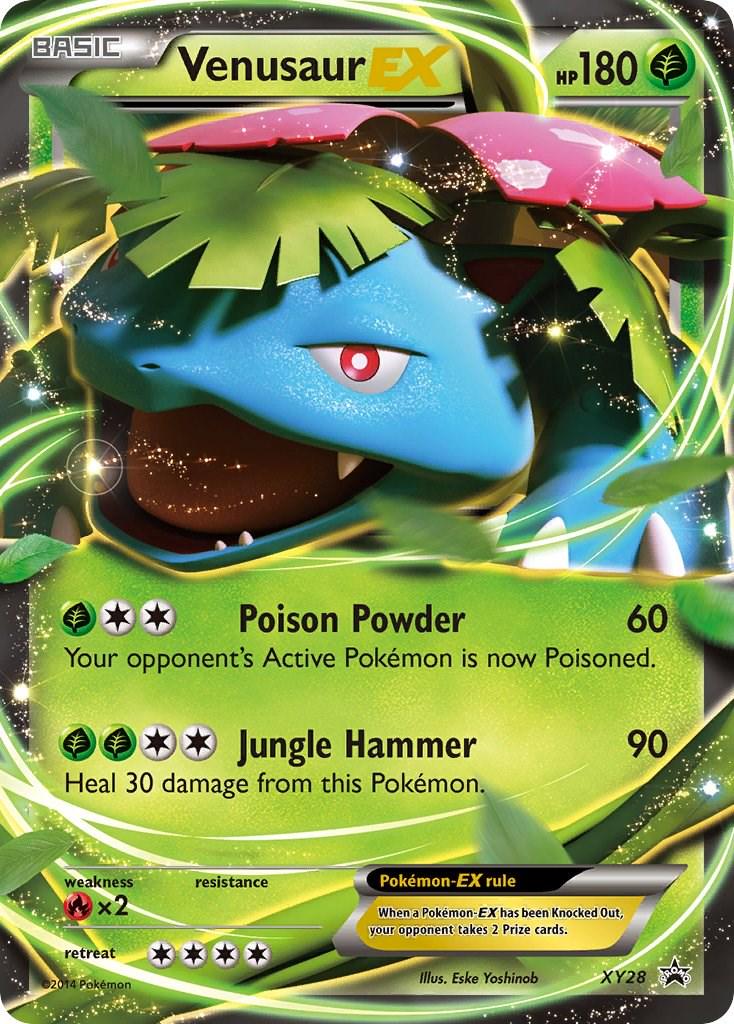 Promo Venusaur EX Pokémon card