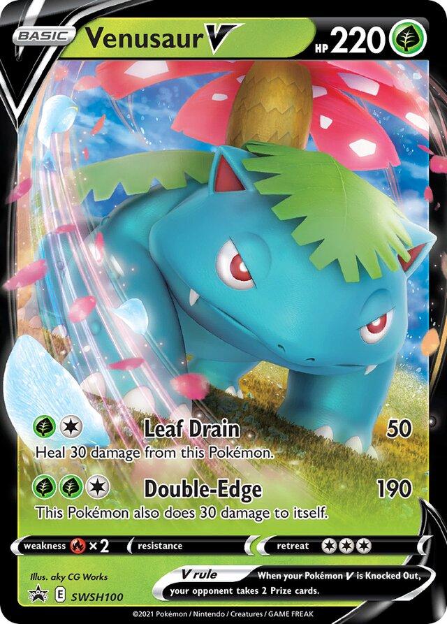 Promo Venusaur V Pokémon card