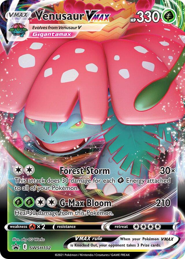 Promo Venusaur VMAX Pokémon card