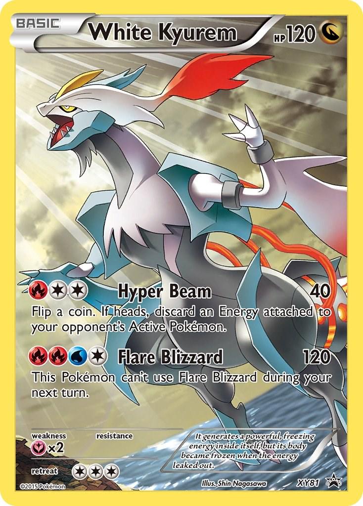 Promo White Kyurem Pokémon card