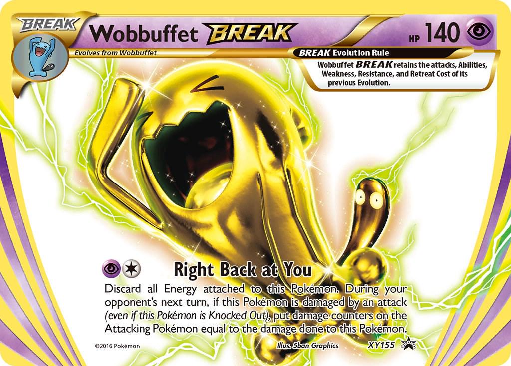 Promo Wobbuffet BREAK Pokémon card