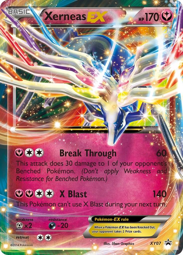 Promo Xerneas EX Pokémon card