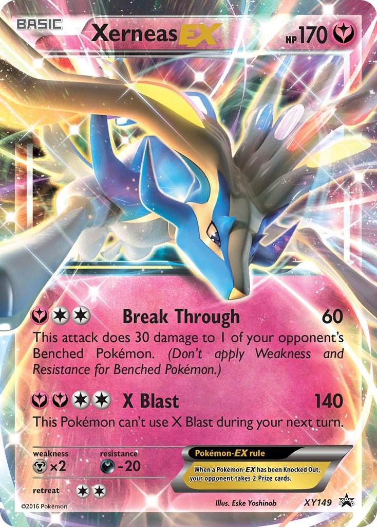 Promo Xerneas EX Pokémon card