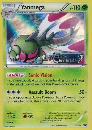 XY Black Star Promos Yanmega [Prerelease-Staff] Pokémon card