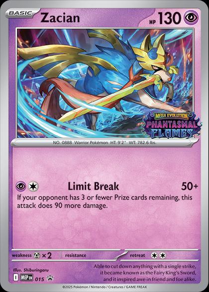 Promo Zacian [Stamped] Pokémon card
