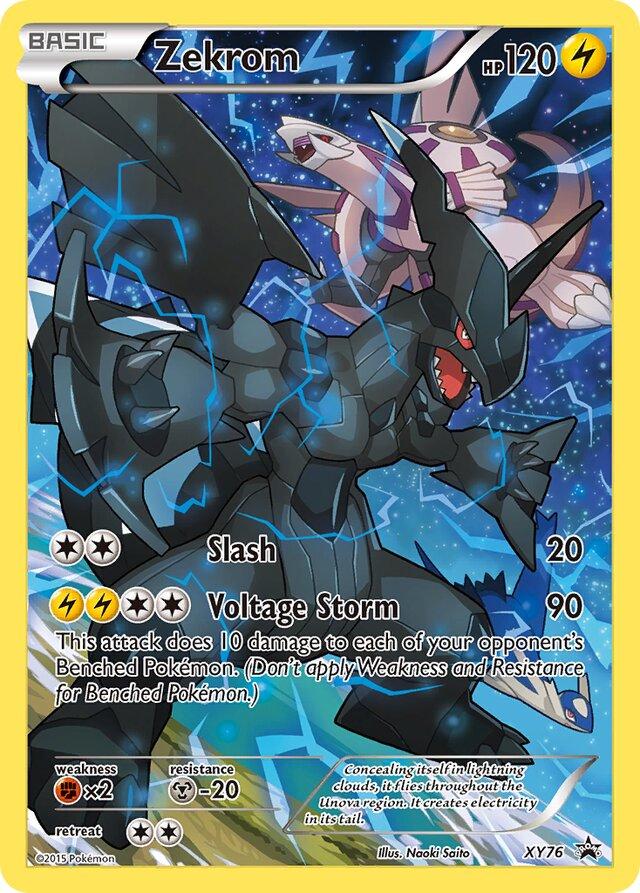 Promo Zekrom Pokémon card