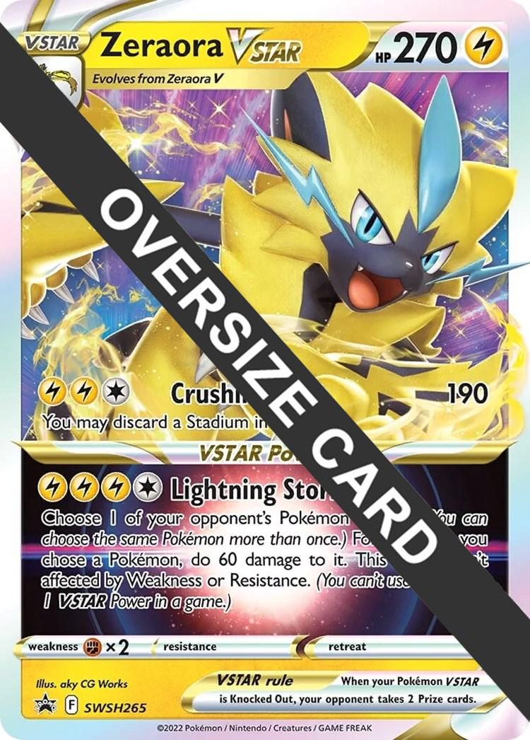 Promo Zeraora VSTAR Pokémon card