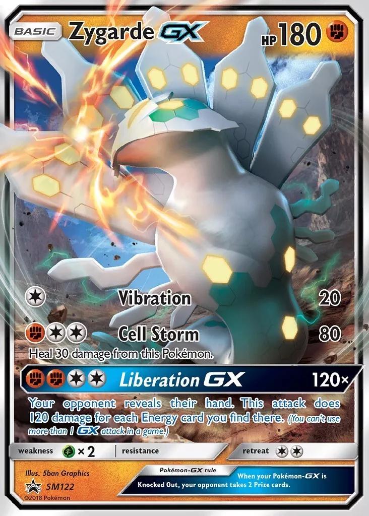 Promo Zygarde GX Pokémon card