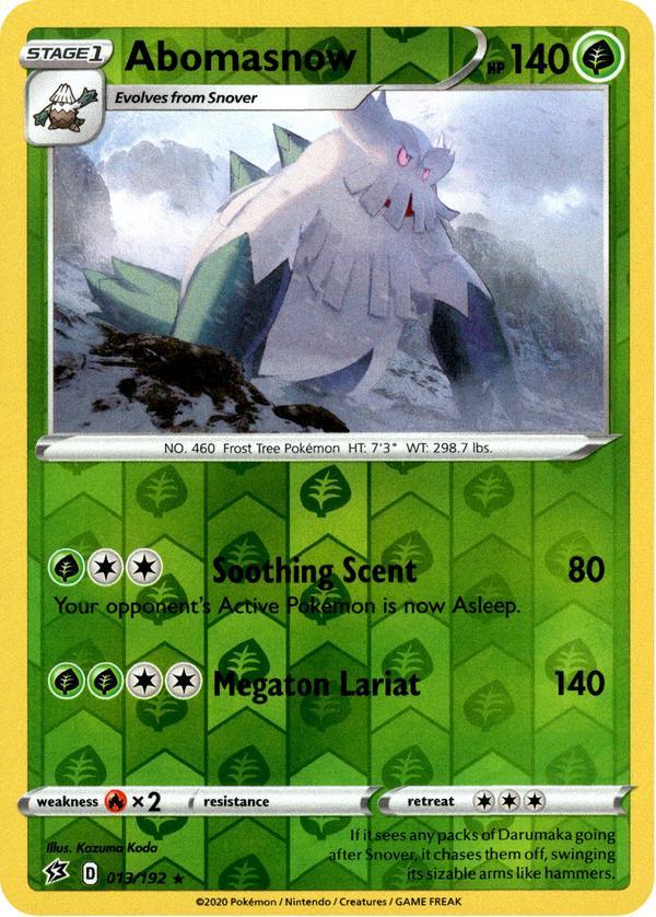 Abomasnow [Reverse Holo]